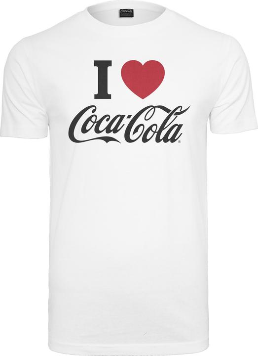 Produktbild Merchcode Coca Cola I Love Coke Tee - 119309 (M)