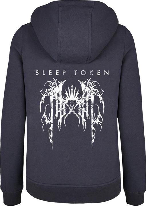 Actual product image Merchcode Ladies Sleep Token - Grunge Logo Basic Hoody - 199135 (S)