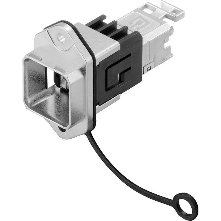 Weidmüller PushPull Std flange RJ45 module PROFINET (Accoppiamento di rete), Accessori di rete