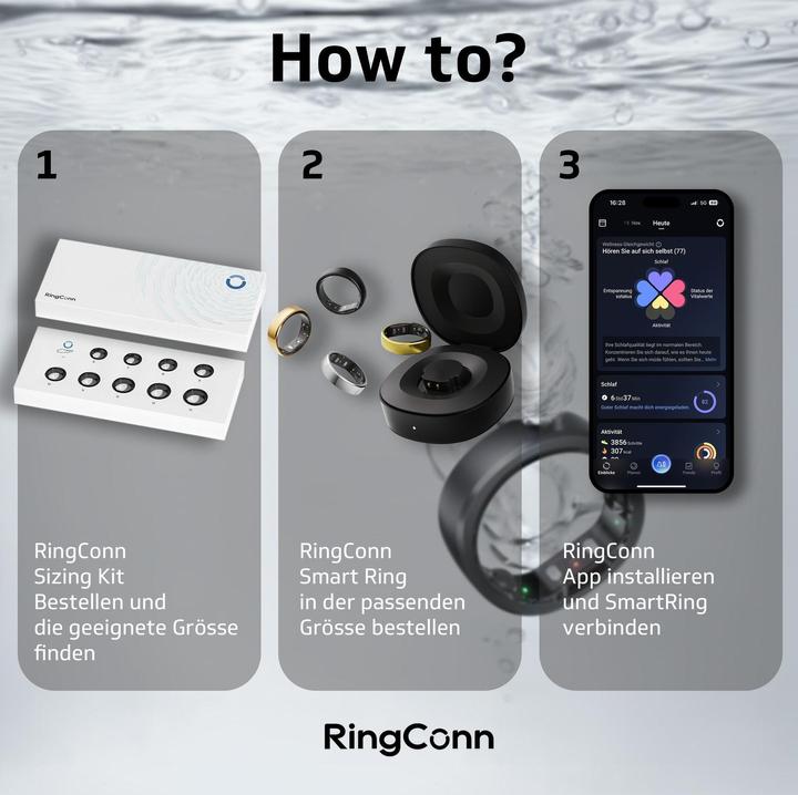 Image du produit RingConn Smart Ring (Gen2) (6, Or)