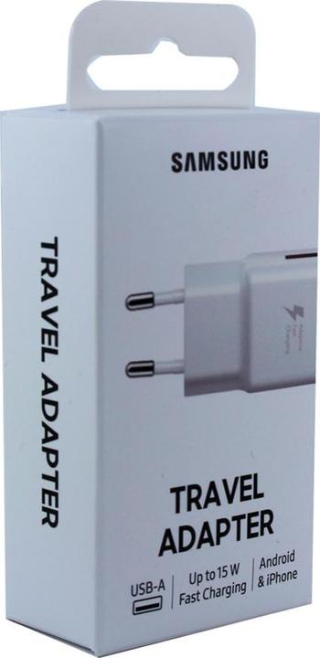 Actual product image Samsung Travel Charger without cable (15 W, 1 portion)