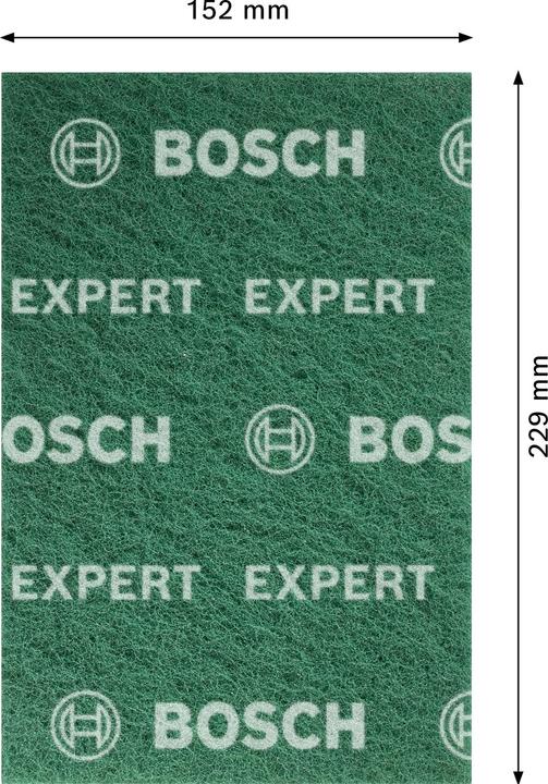 Actual product image Bosch Professional Zubehör EXPERT Vliesschleifblatt N880, sehr fein GP (Very fine)