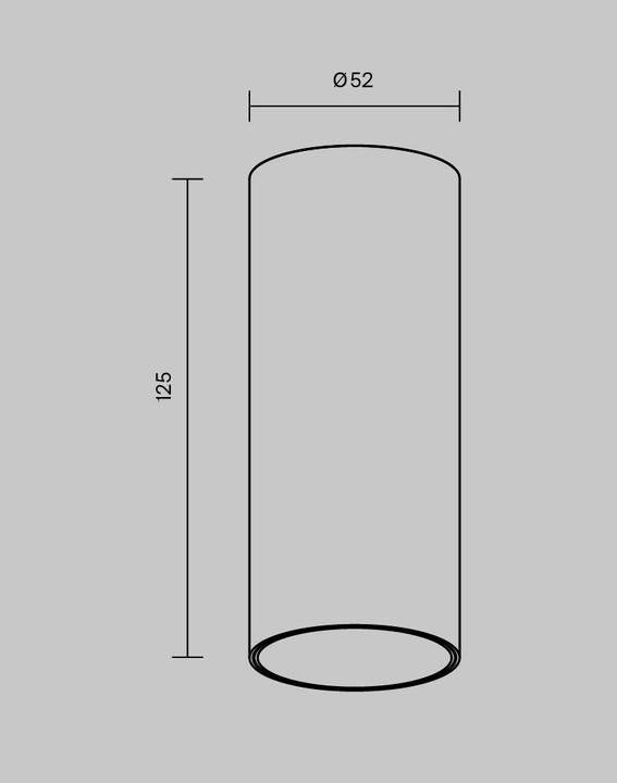 Actual product image Maytoni FOCUS LED ceiling light, ceiling lamp 12W dimmable 12.5cm White 3000K 90Ra Warm white (900 lm)