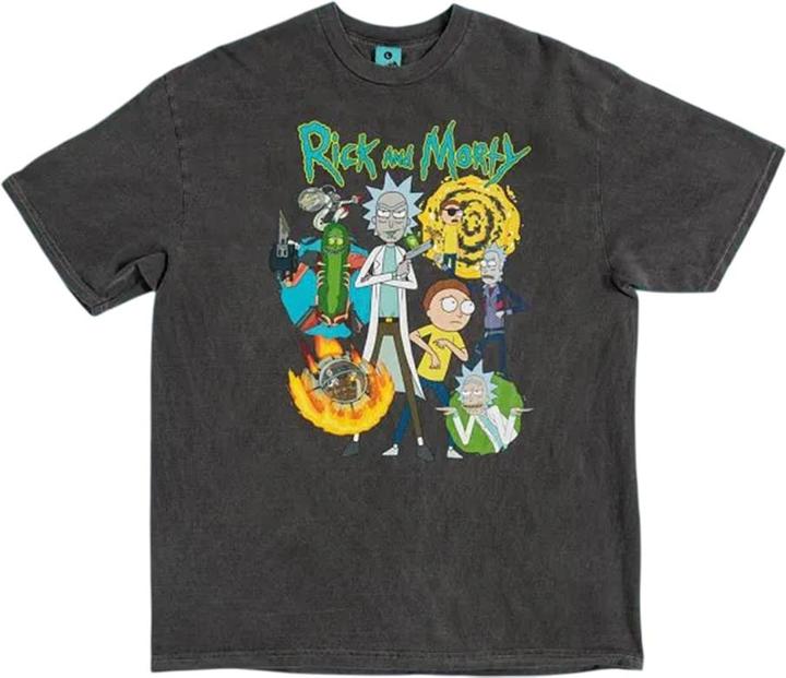 Produktbild Rick And Morty TShirt VintageWaschung (M)