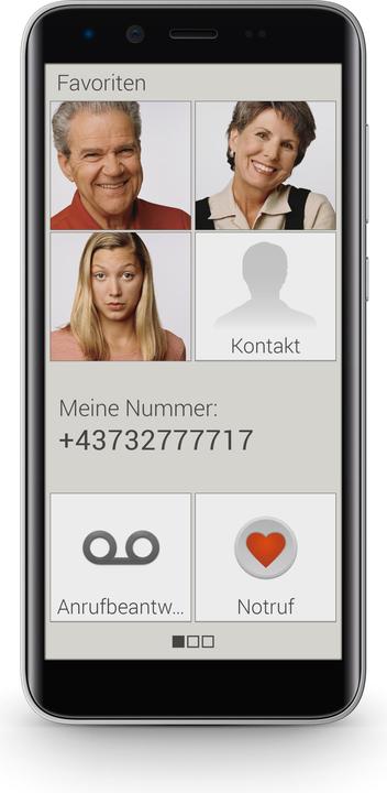 Produktbild Emporia Smart3 Mini (16 GB, Schwarz, 5", Single SIM, 4G)