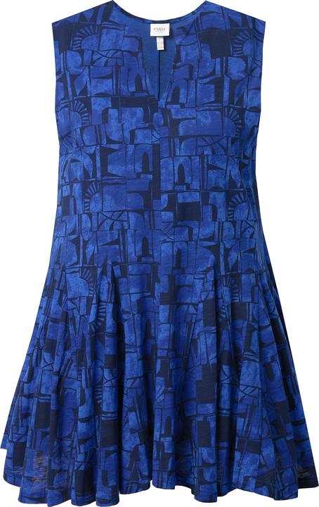 Image du produit Ulla Popken Top, soleil, encolure tunique, sans manches, coton biologique (46, 48)