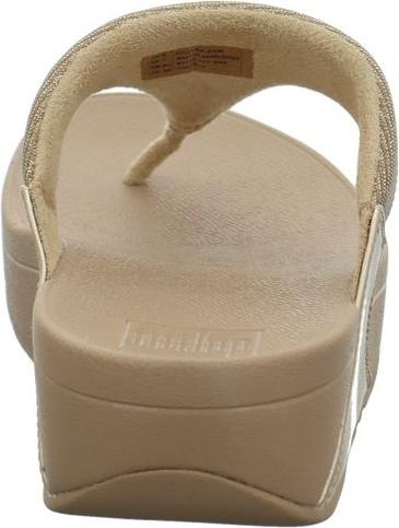 Actual product image Fitflop Lulu Shimmerlux Toe Post Sandals (39)
