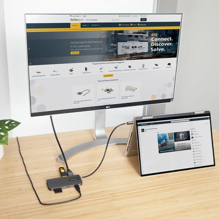 Produktbild StarTech Multiport Adapter (USB-C, 3 Ports)