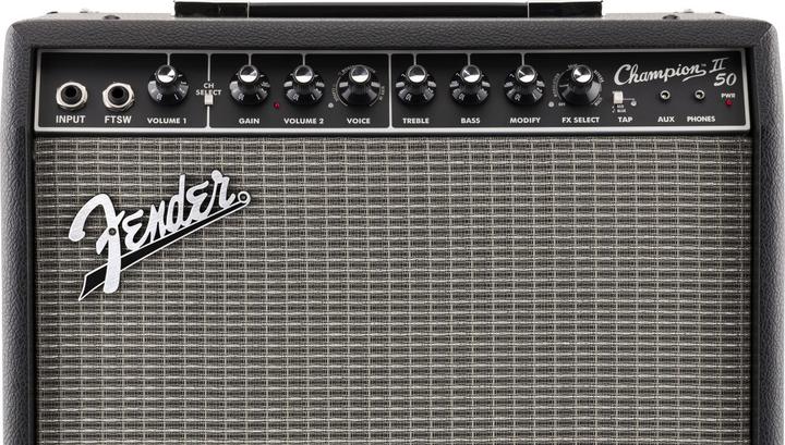 Productafbeelding Fender Champion II 50 combo versterker voor elektrische gitaar, 50 watt (Gitaar, 50 W)