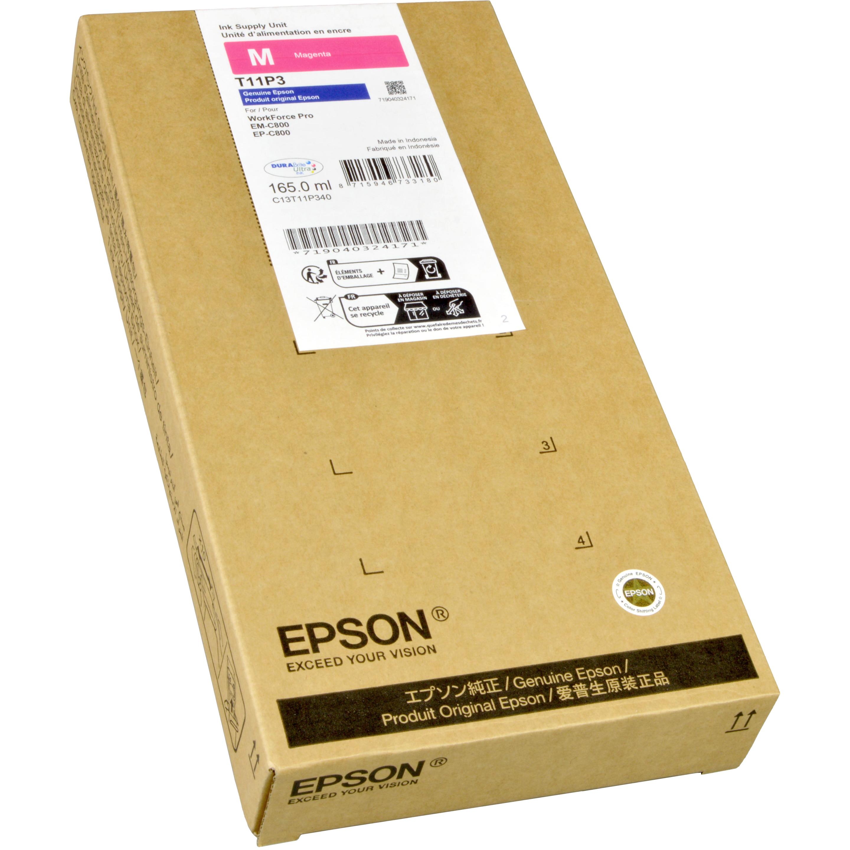 Thumbnail - Epson, Druckerpatrone, Tinte magenta WF Pro EM/EP-C800R, "XXL" (M)