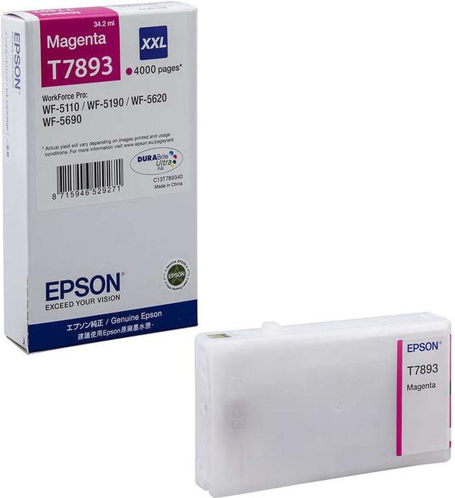 Actual product image Epson T7893 DuraBrite Ultra (M)