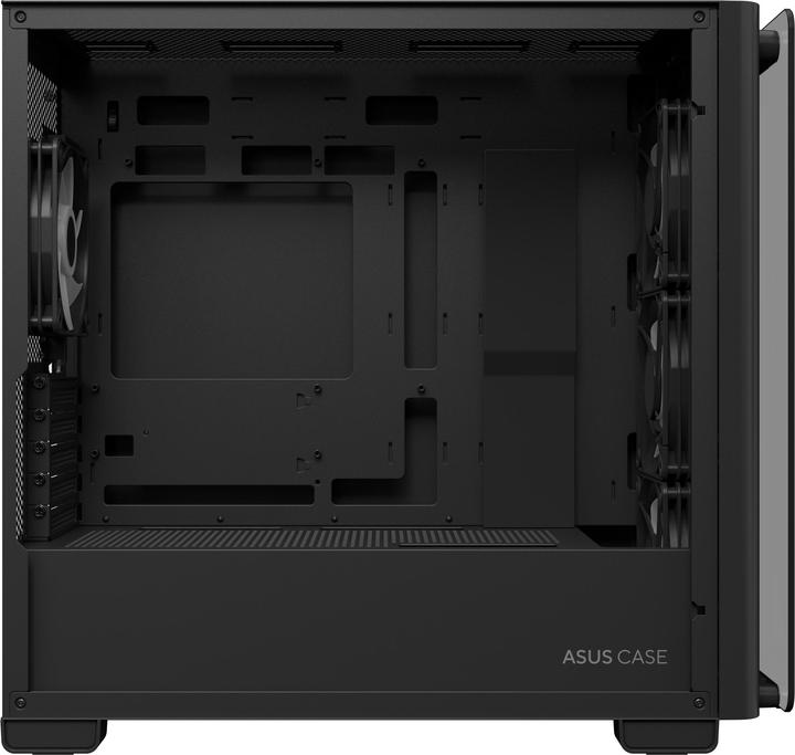 Actual product image ASUS Go A23 PLUS TG ARGB BLACK (mATX, Mini-ITX)
