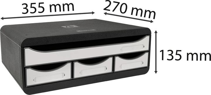 Produktbild Exacompta Stapelbare Boxen (A4+)