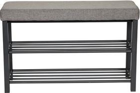 Love it Store it LOFT Schuhregal mit Sitzbank (80 x 31 x 50 cm)