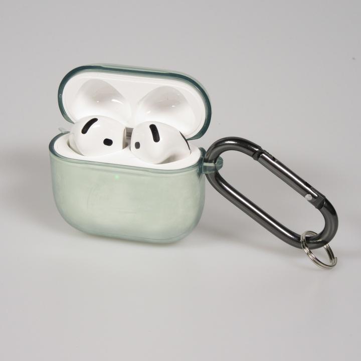 Produktbild Hurtel Transparent case for Airpods 4 - mint (Kopfhörer Hülle)