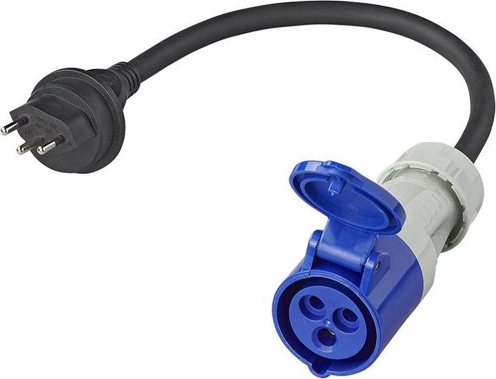 ProPlus CEE Adapterkabel mit Schweizer Stecker