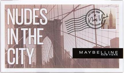 Actual product image Maybelline New York Nudes In The City Eyeshadow Palette 64g