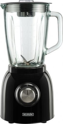 Image du produit Bourgini Nostalgic Blender Noir 1.5L (600 W)