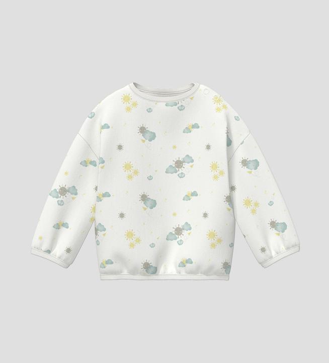Produktbild s.Oliver Unisex Sweatshirt mit All-over-Print im Loose Fit (68)