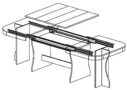 Actual product image Werkstarck Table pullouts (1 pcs.)