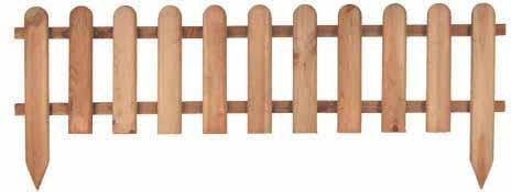 Image du produit Larus Mini-clôture en lattes mélèze naturel