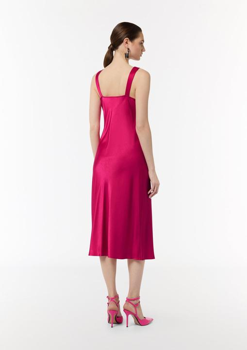 Image du produit Comma Kleid Satinkleid mit Wasserfall-Ausschnitt (46)