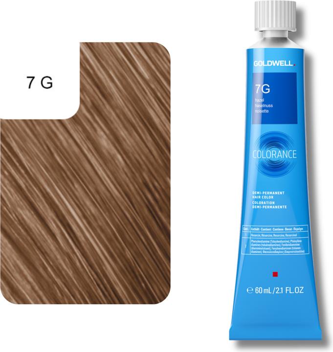 Actual product image Goldwell Colorance Tube Demi-Permanente (7G Hazelnut)
