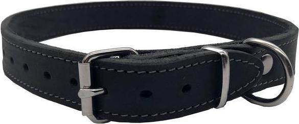 Image du produit Colly Collier cuir souple, 60cm 22mm, noir (60, Chien, Général)