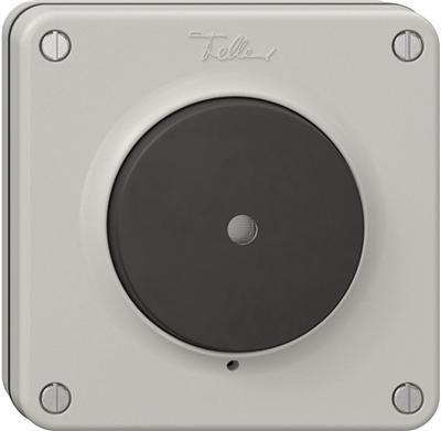 Actual product image Feller Switch S3 LED yellow frontal