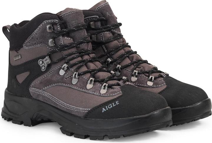 Actual product image Aigle Wanderschuhe Huntshawgrau/schwarz (46)