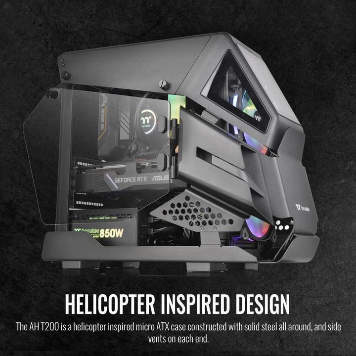 Actual product image Thermaltake AH T200 (Mini-ITX)
