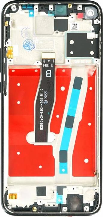 Produktbild OEM Display-Einheit + Rahmen für Huawei Mate 30 Lite schwarz (Display, Modul, Huawei Mate 30 Lite)