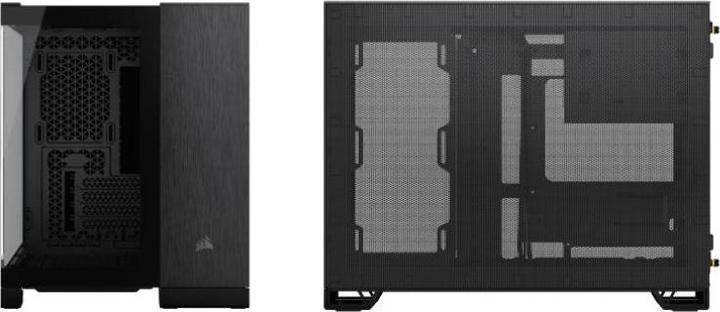 Actual product image Corsair 2500X (black/anthracite, tempered glass x 2) (mATX, Mini-ITX)