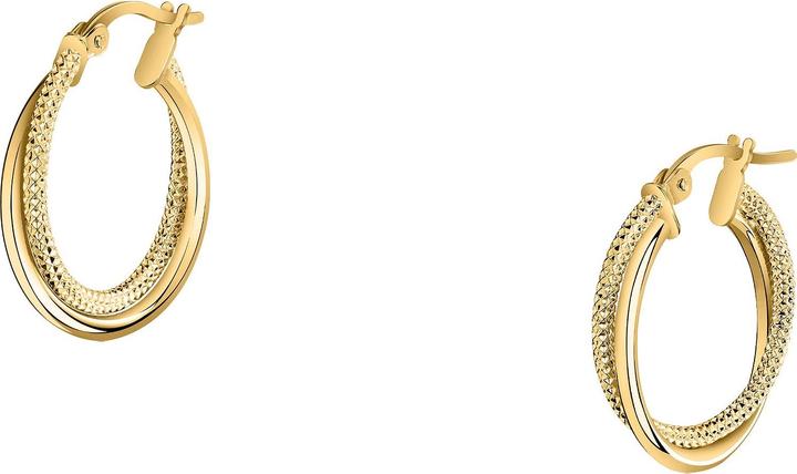 Actual product image Christ Creolen (585 yellow gold)