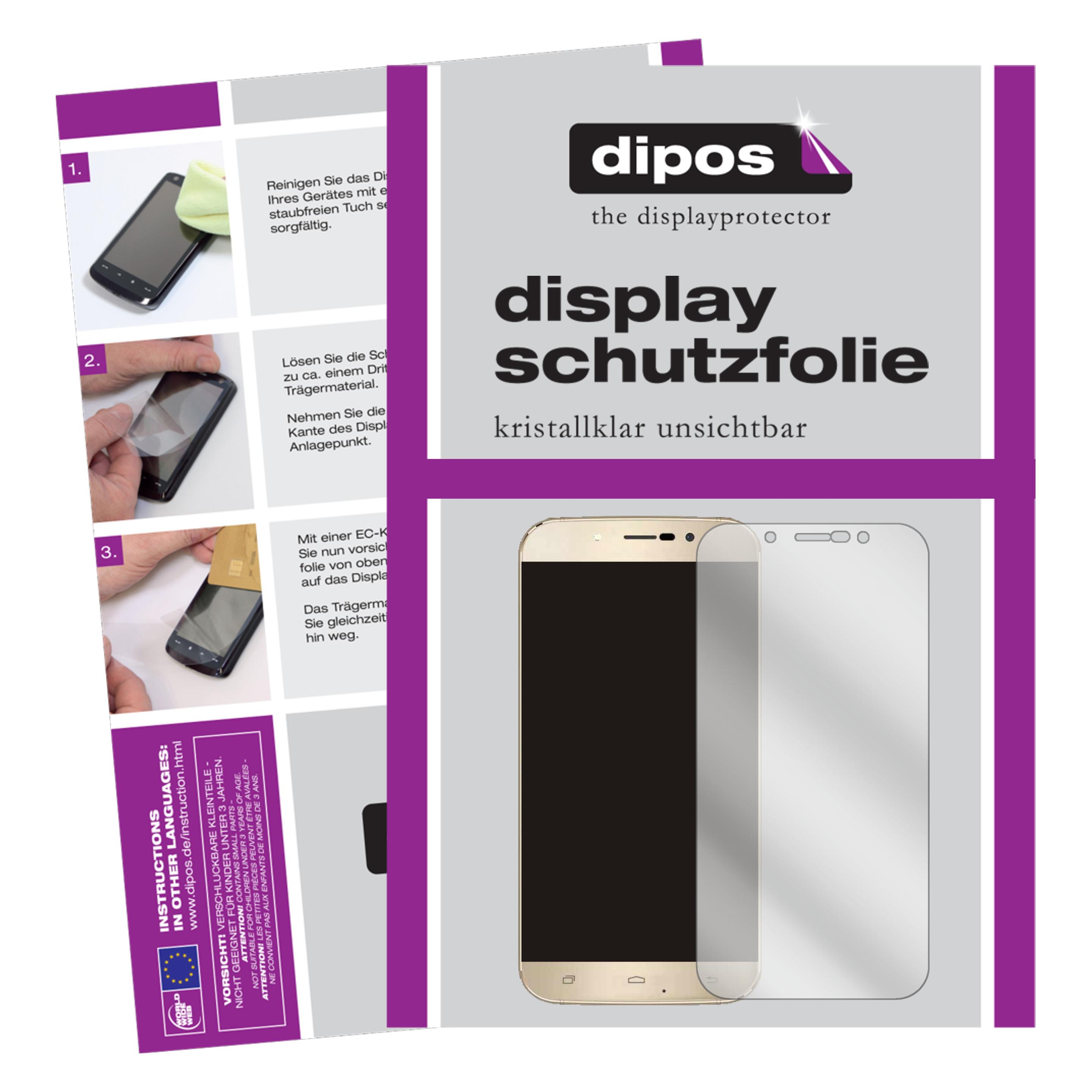 DIPOS - Pellicola Protettiva Compatibile Con Oneplus 8 Protezione