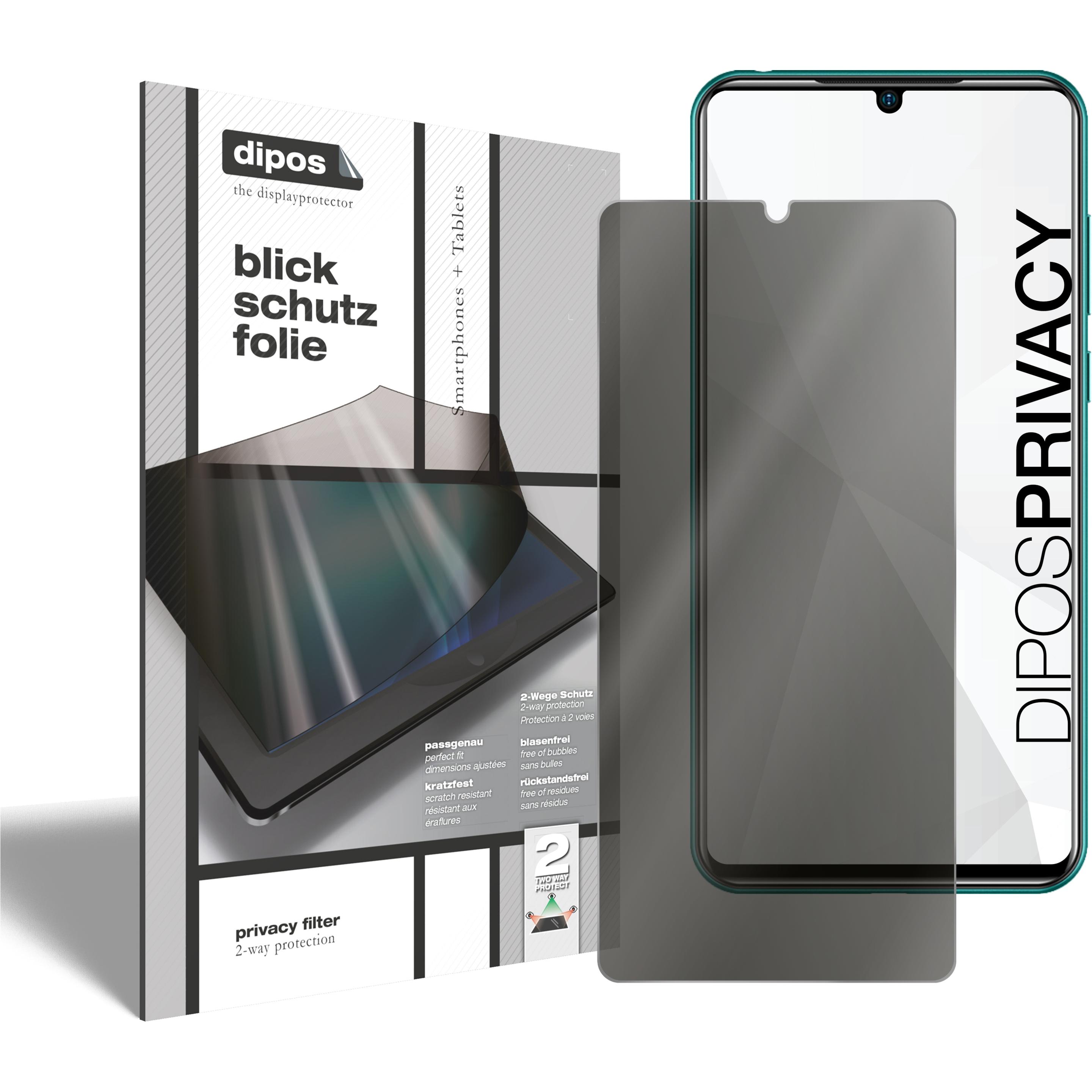 Dipos Blickschutzfolie 2-Way Anti-Shock (1 Stück, Doogee N20 Pro), Smartphone Schutzfolie, Transparent