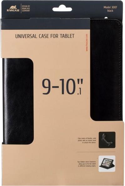 Produktbild Rivacase Orly 3007 (iPad 2012 (3. Gen), Galaxy Tab 2 10.1 (2012), iPad 2012 (4. Gen), Galaxy Tab 4 10.1 (2014), 9 - 10" Tablets, 9.7 - 10.1" Tablets, Galaxy Tab 3 10.1 (2013))