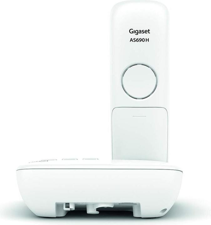 Produktbild Gigaset As690a Trio Dect Phone White W/Answer