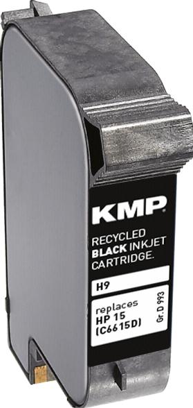 Actual product image KMP H9 Ink Cartridge compatible with HP C 6615 D (FC)