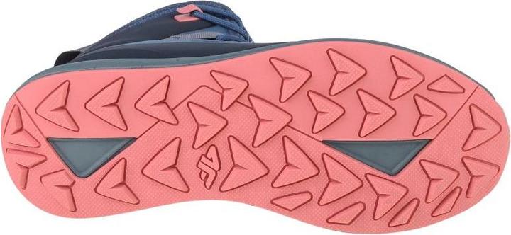 Actual product image 4F Kids DCX-22 snow boots JAW22FWINF009-34S Blue 32