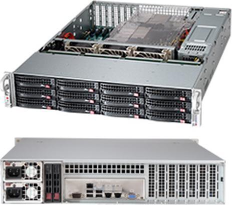 Produktbild Supermicro CSE-826BA-R920LPB Computer-Gehäuse Rack