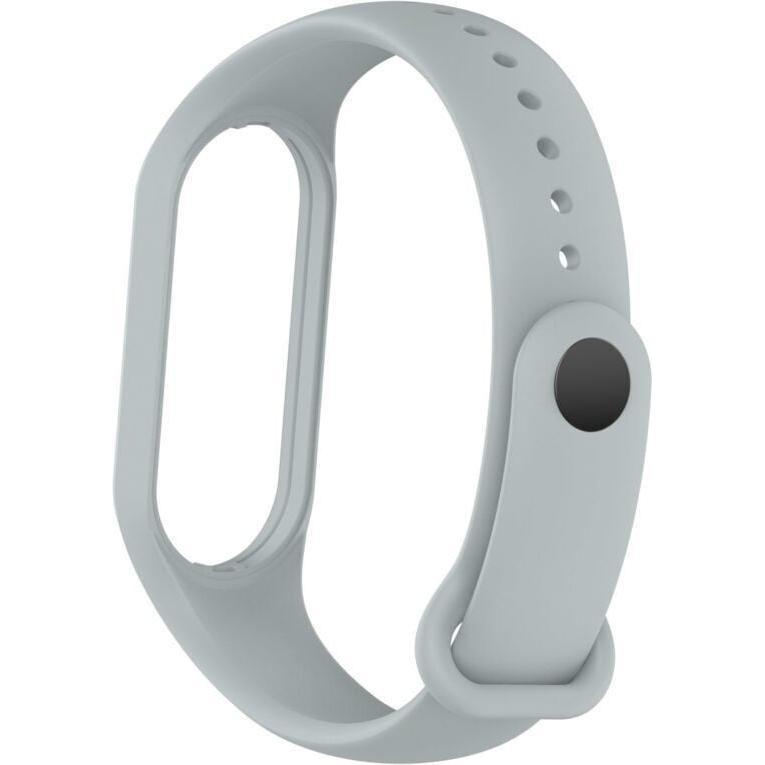 Thumbnail - Strap-it Silikonarmband (Silikon, Mi Band 7), Uhrenarmband, Grau