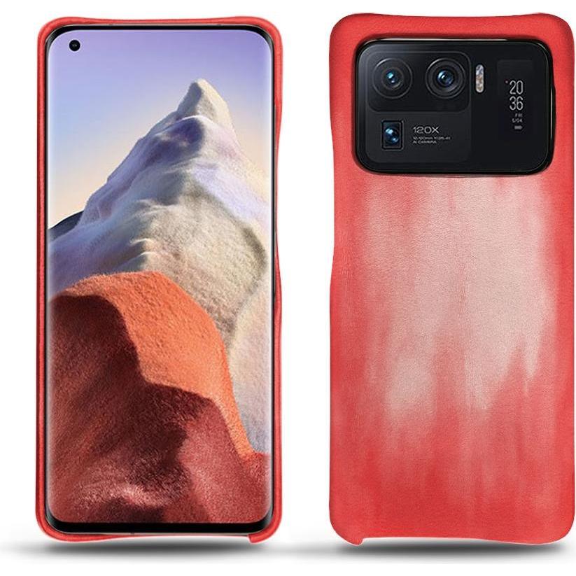 Noreve Lederschutzhülle (Xiaomi Mi 11 Ultra), Smartphone Hülle, Rosa