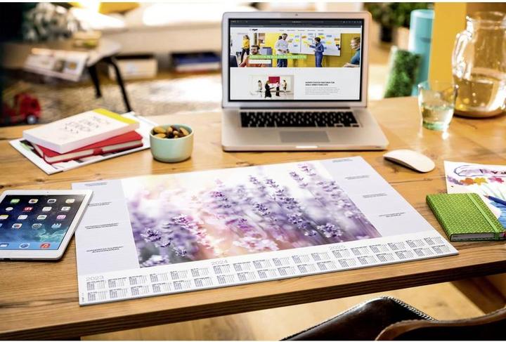 Produktbild Sigel Schreibtischunterlage Lavendel lila 30 Blatt (59.50 x 41 cm)