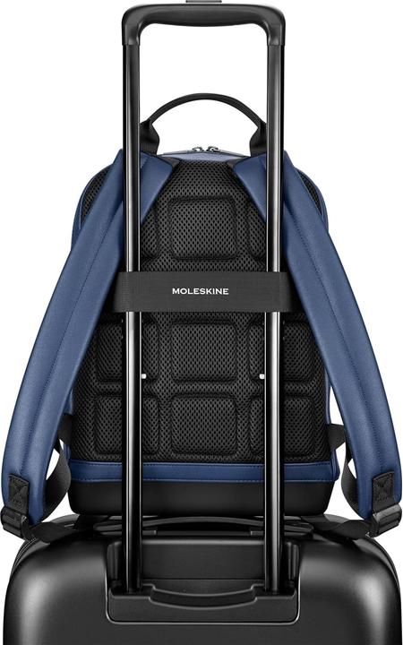 Actual product image Moleskine Classic2.0smallbackpacksapphireblue