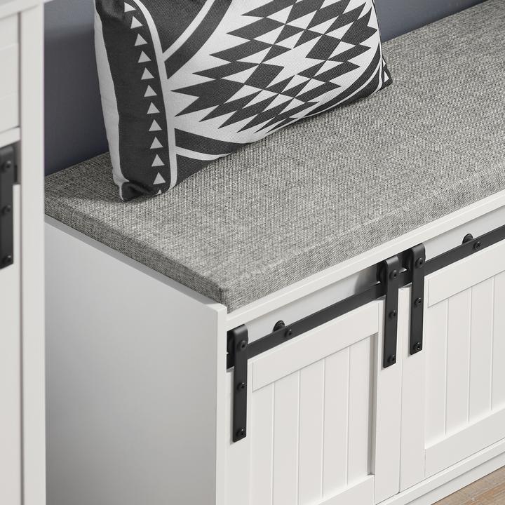 Produktbild SoBuy Garderobenbank (120 x 45 x 35 cm)