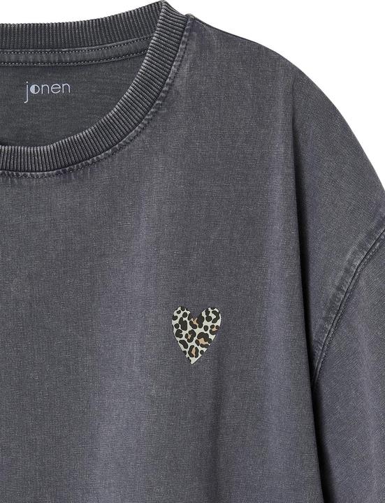 Actual product image Jonen Mädchen Cropped-Shirt mit kurzen Ärmeln (134)