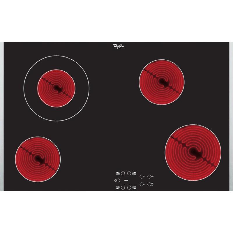 Whirlpool AKT 8330 LX - Kookplaat, Piano di cottura, Nero