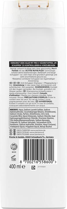 Image du produit Pantene Pro-V antipelliculaire (400 ml, Shampoing liquide)