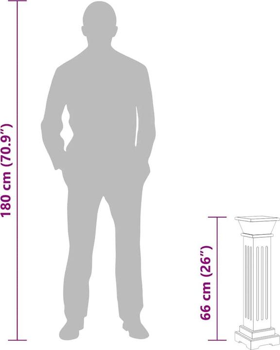 Produktbild vidaXL Pflanzenständer